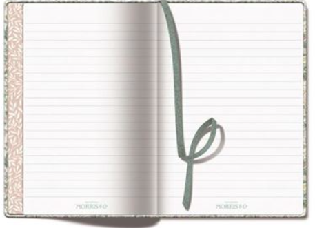 William Morris A5 Fabric Notebook - Timeless Elegance & Premium Quality