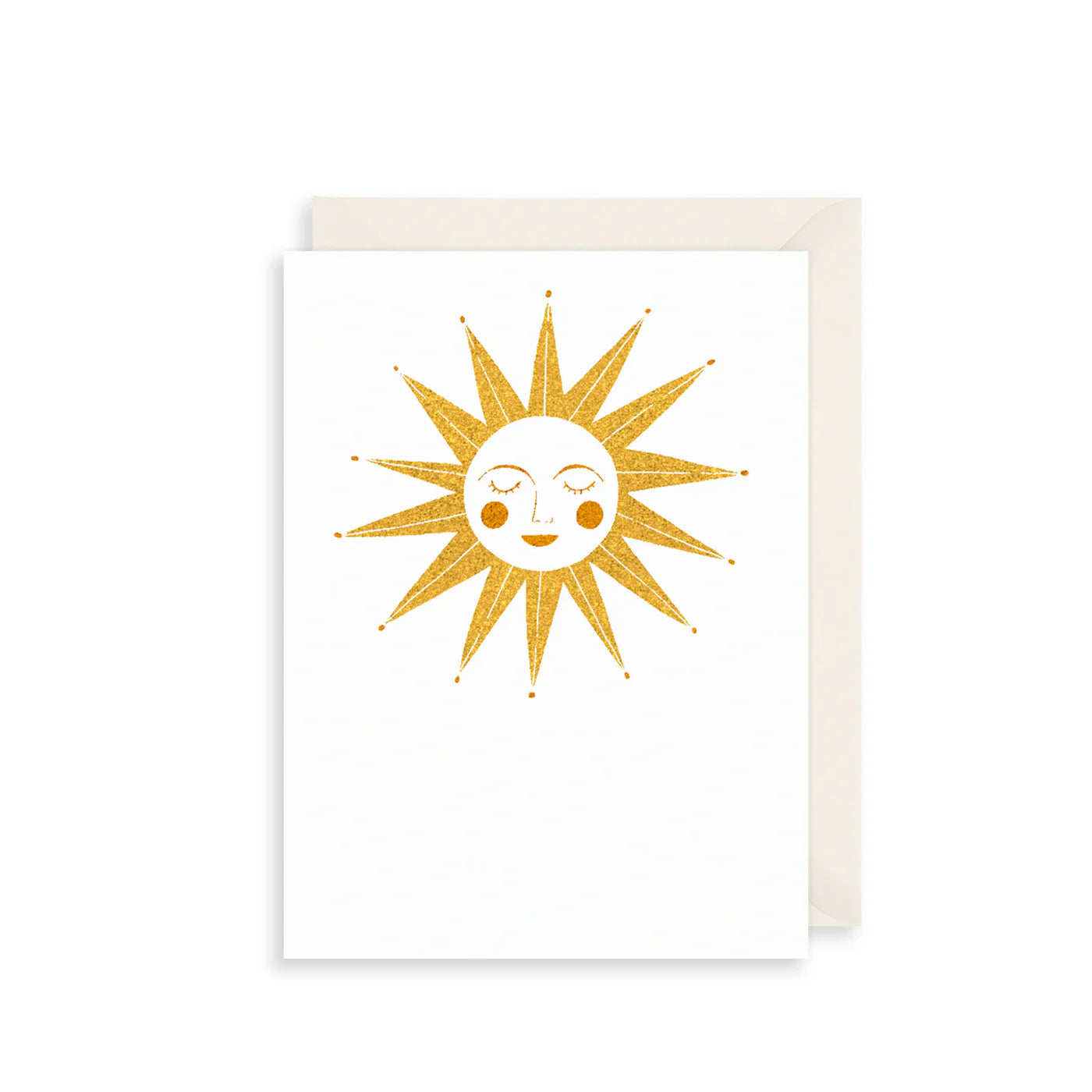 Gold Sunshine Card