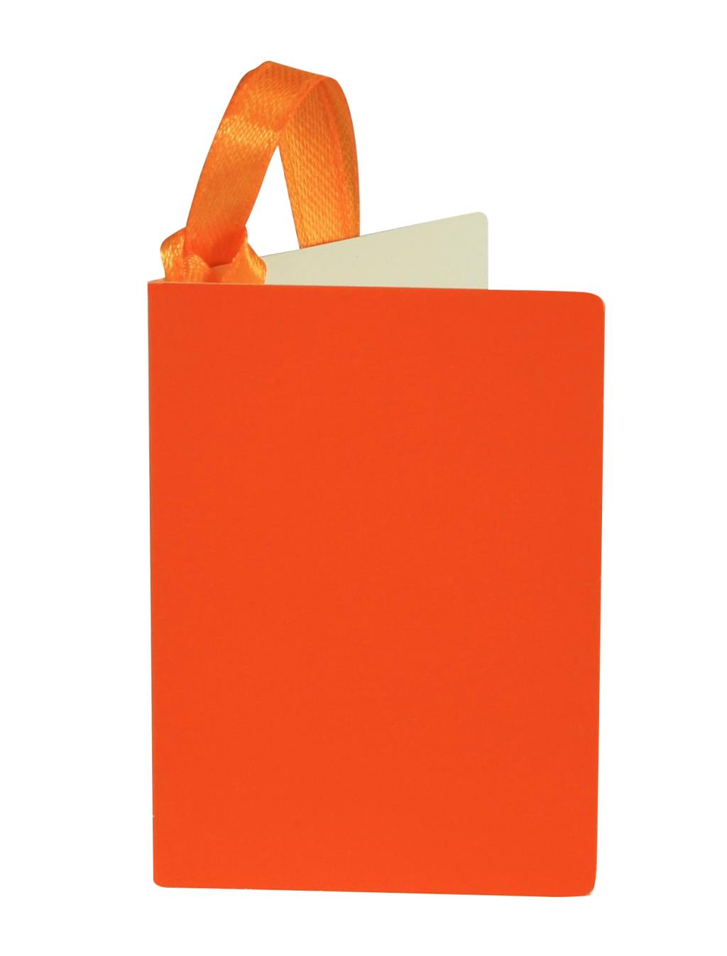 Orange Gift Tag