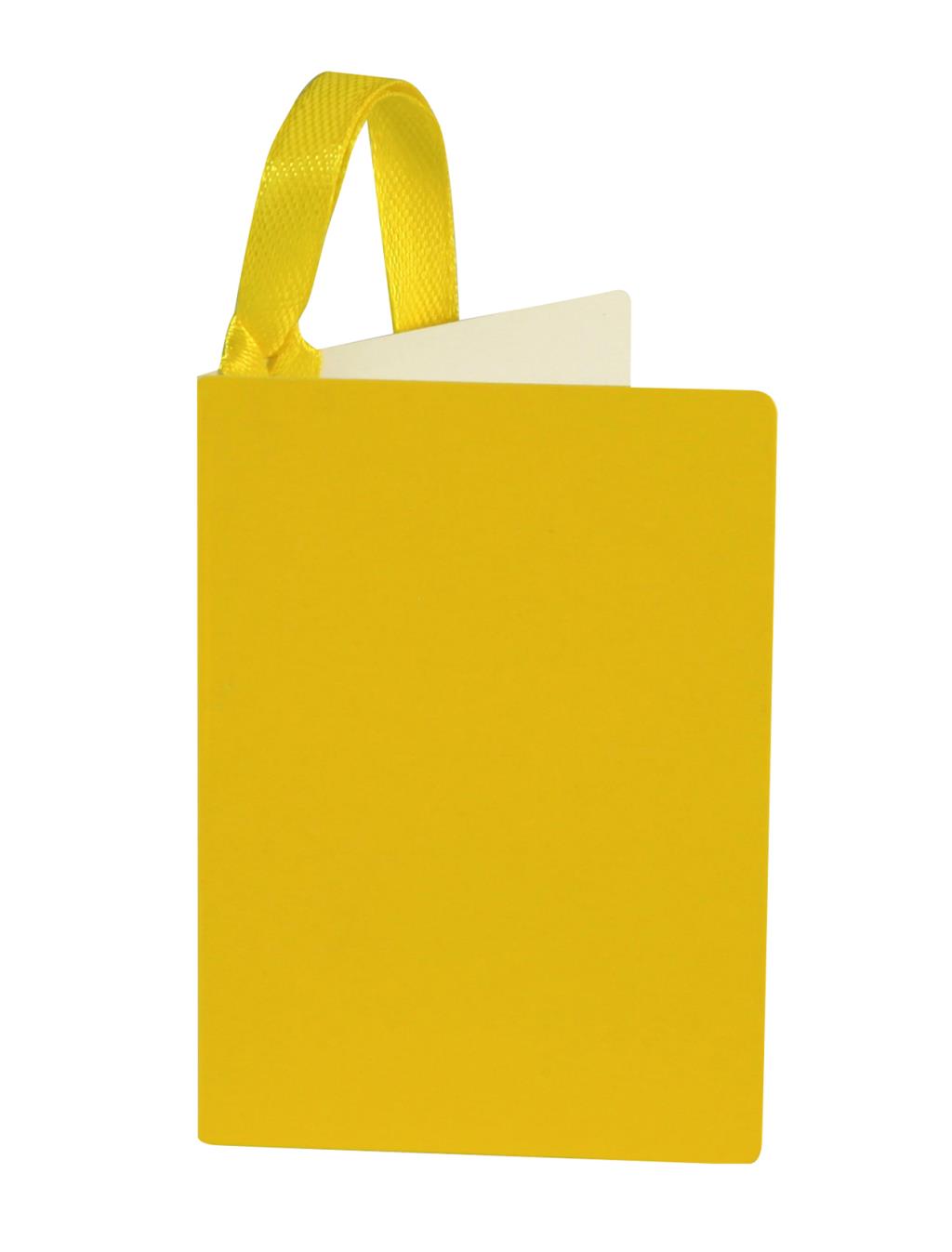 Yellow Gift Tag