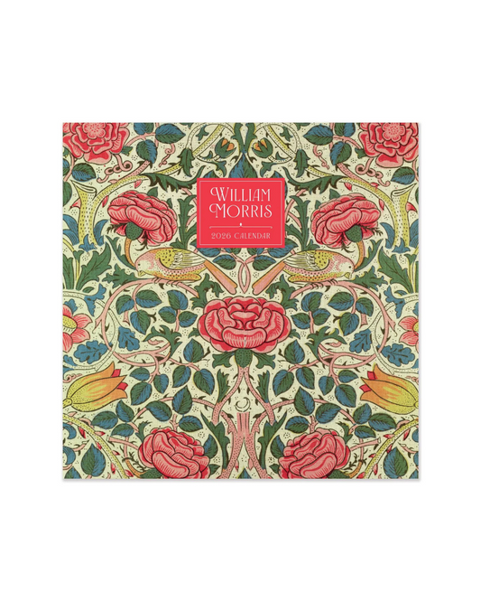 William Morris Square Calendar 2026