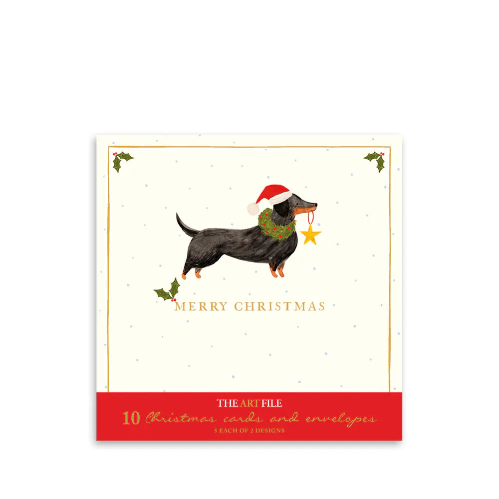 Christmas Dogs - Card Wallet