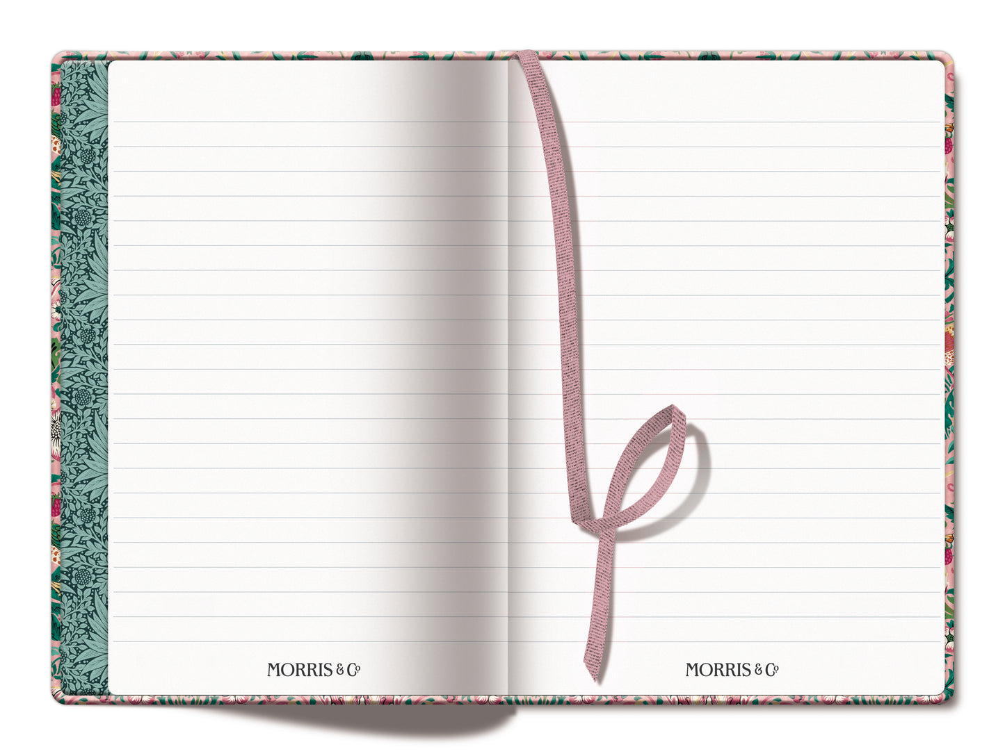 William Morris A5 Fabric Notebook