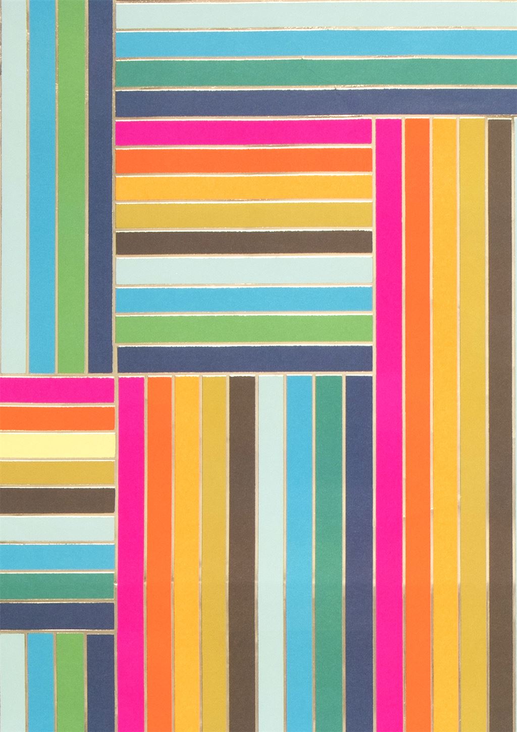 Neon Frontier Gift Wrap