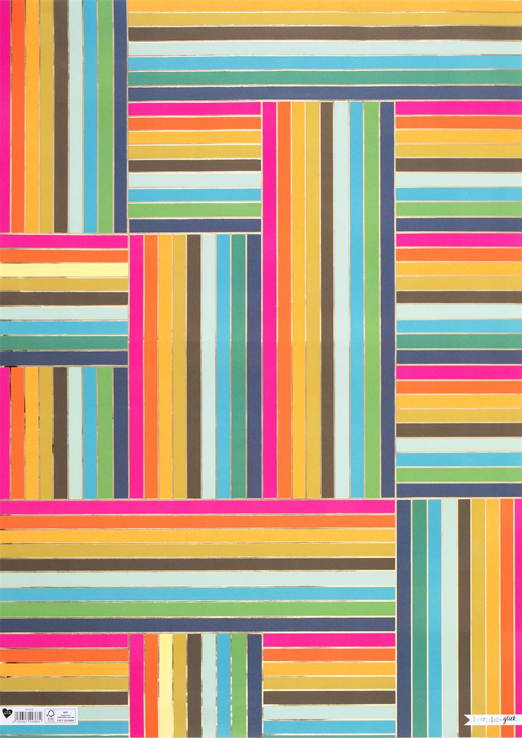 Neon Frontier Gift Wrap