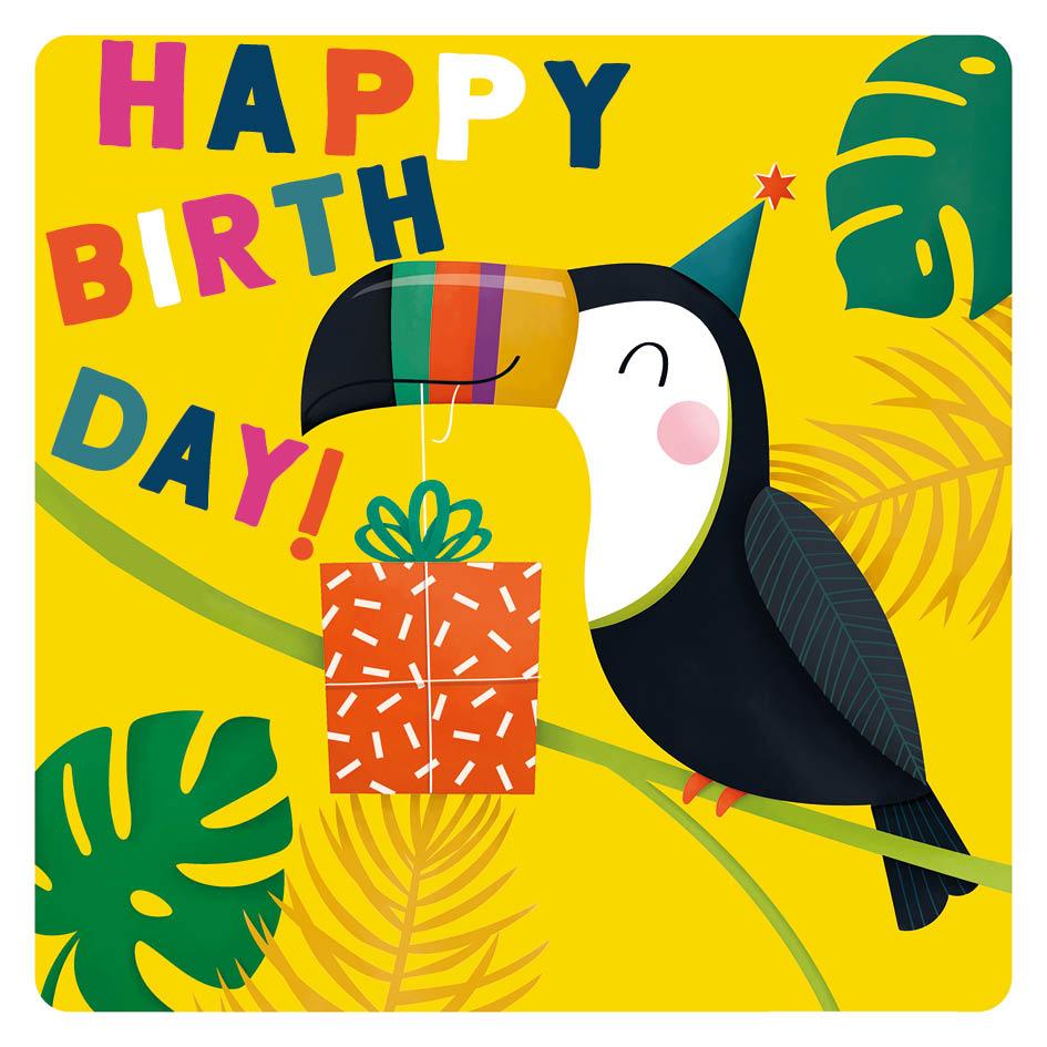 Wild Side Birthday Card