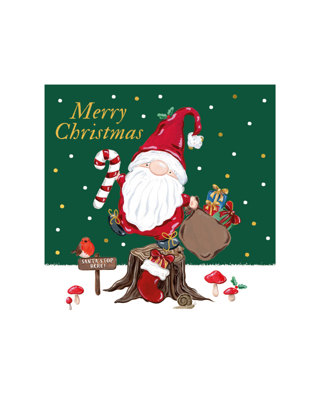 Christmas Gonk - Christmas Charity Cards