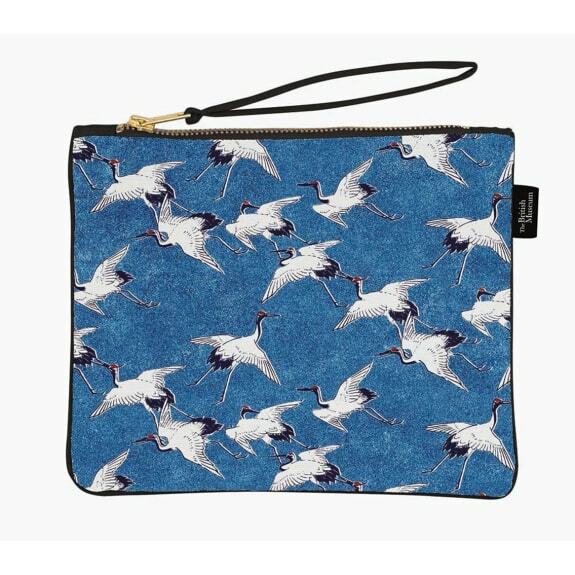 Cranes in Flight Pouch Bag