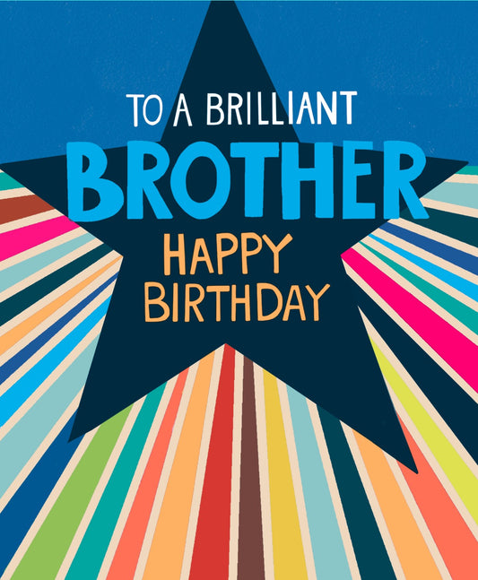 To a Brilliant Brother Happy Birthday