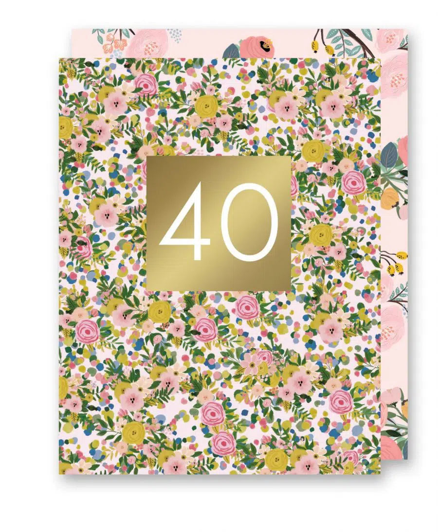 Birthday Age 40