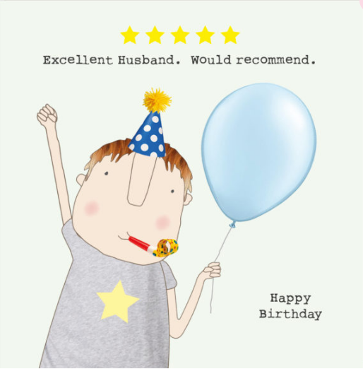 Five Star Husband Happy Birthday