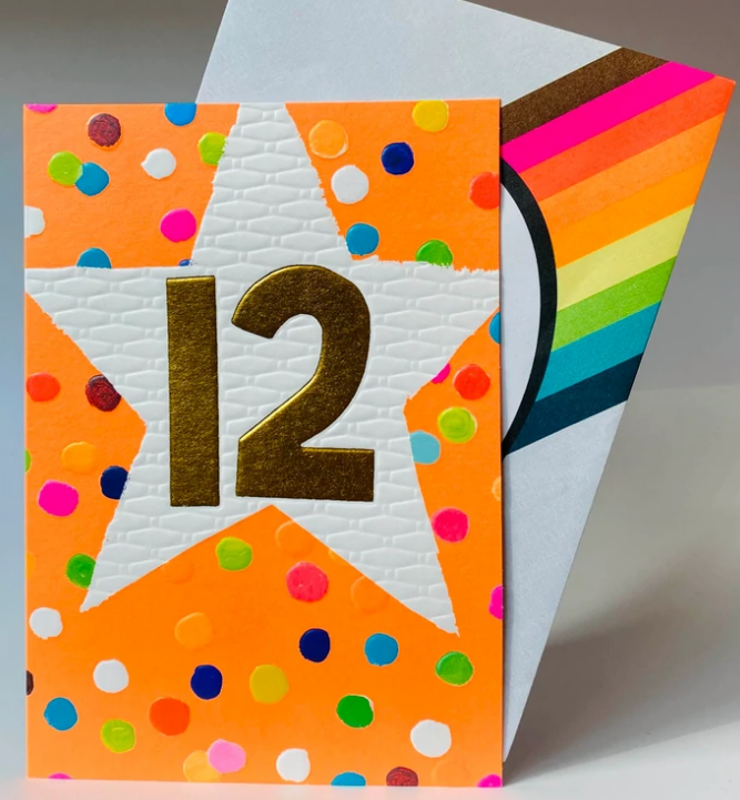 Birthday Age 12
