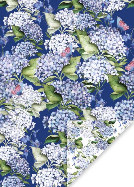 Hydrangeas Gift Wrap