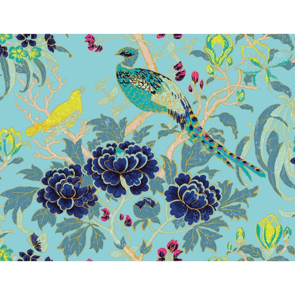Magnolia Peacock Gift Wrap