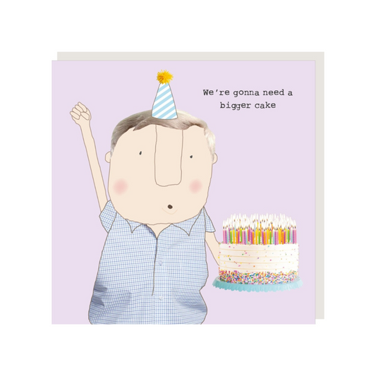 Card Bigger Cake Boy