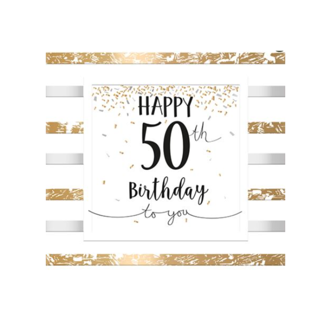 Birthday Age 50