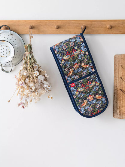Strawberry Thief Organic Cotton Oven Gloves