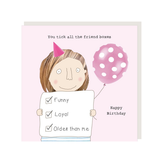 Card Tick Boxes