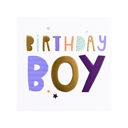 Card Birthday Boy