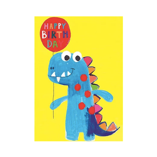 Card Birthday Dino