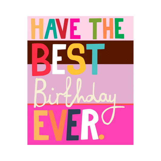 Card Best Birthday