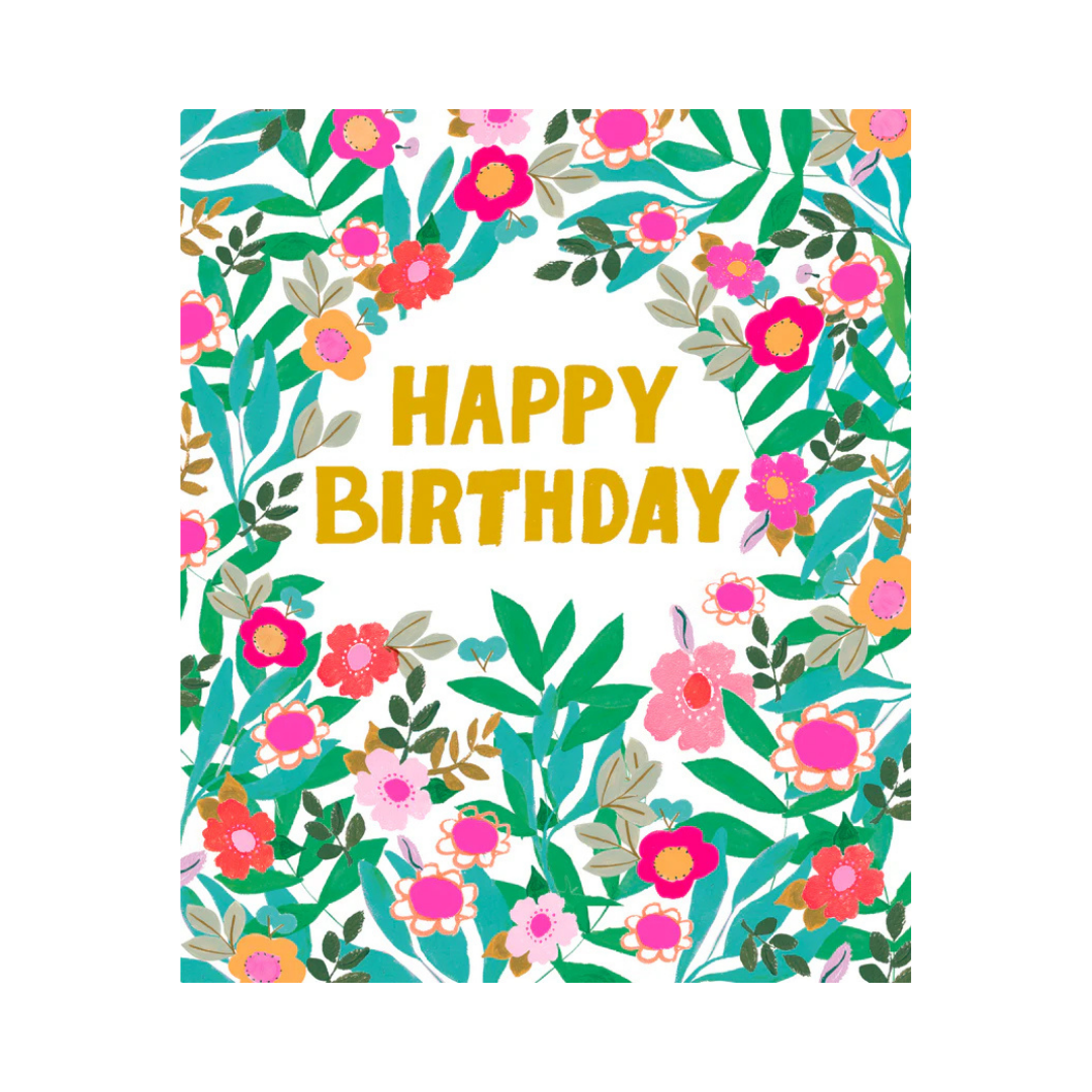 Card Birthday Flowers