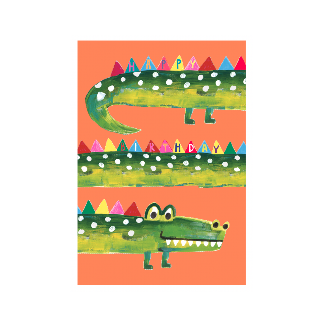 Crocodile Happy Birthday