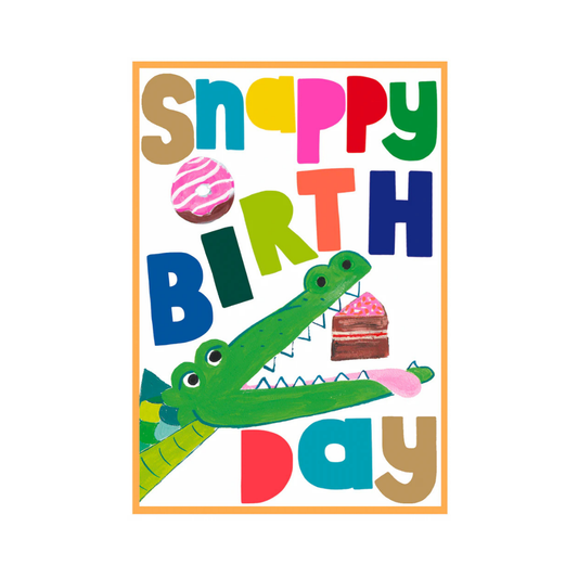 Card Birthday Croc