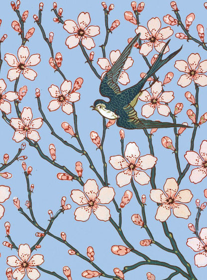 Almond Blossom & Swallow Card Pack
