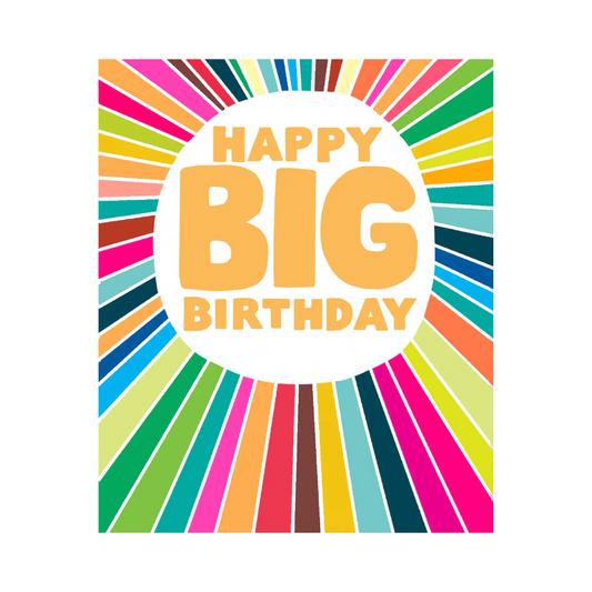 Happy Big Birthday