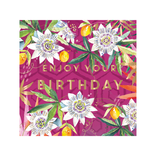 Birthday Passion Flowers