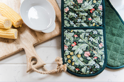 Leicester Wallpaper Organic Cotton Oven Gloves