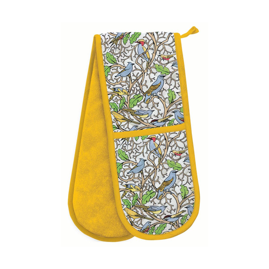 Voysey Design Organic Cotton Oven Gloves
