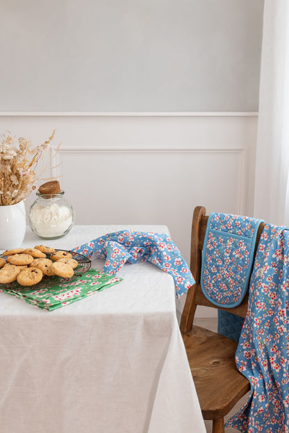Saxifrage Organic Cotton Double Oven Gloves