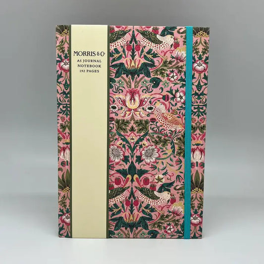 William Morris A5 Fabric Notebook