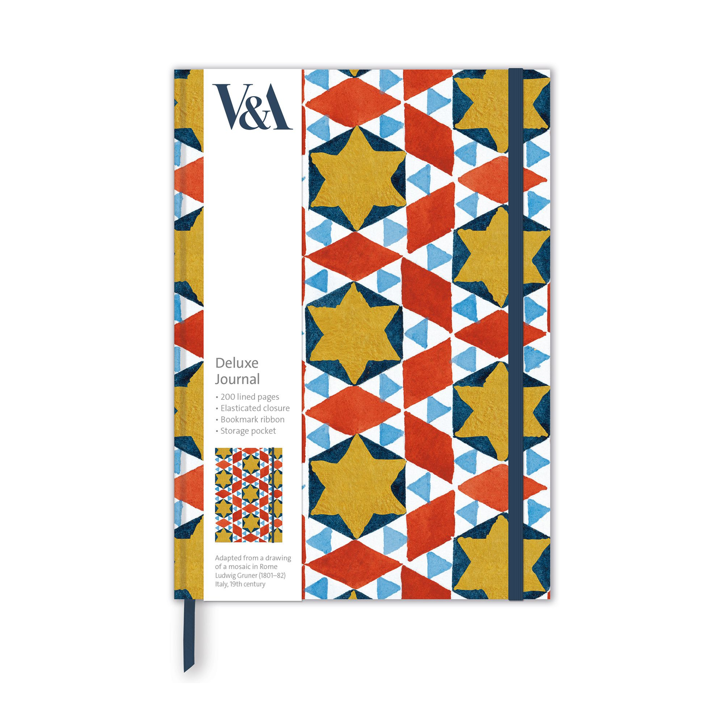 Mosaic Tiles Deluxe Journal