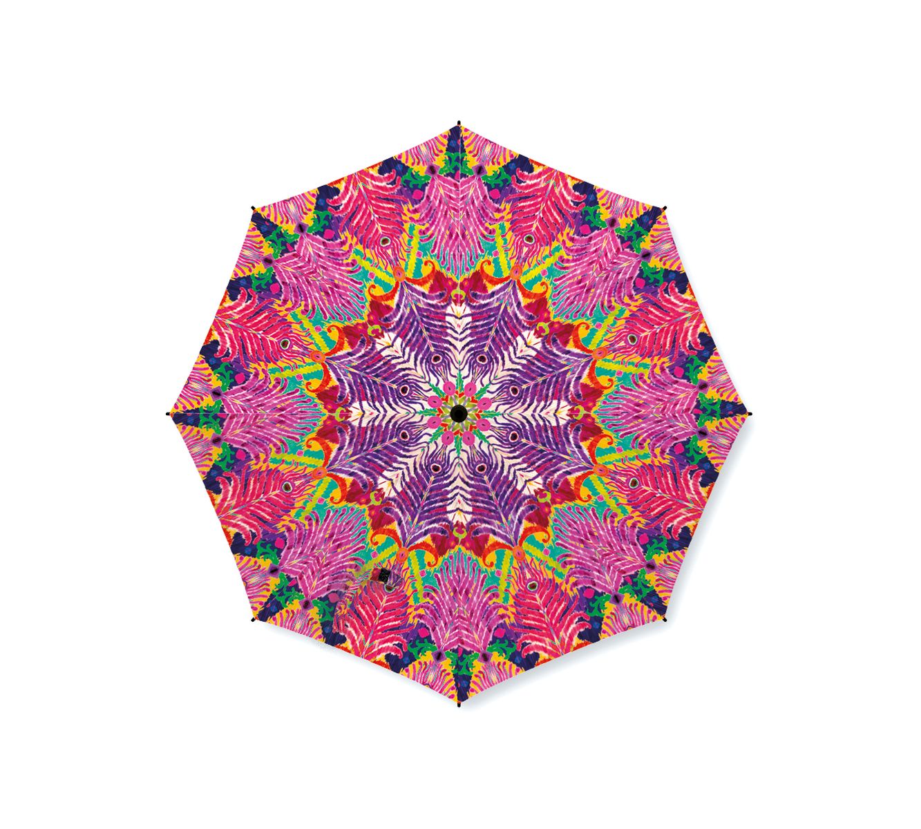 Peacock Ikat Umbrella