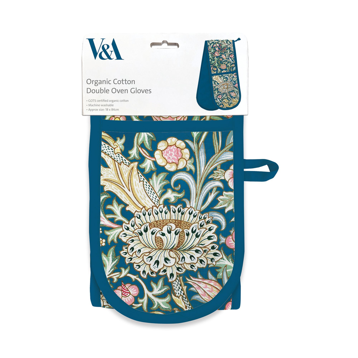 Trent Organic Cotton Double Oven Gloves