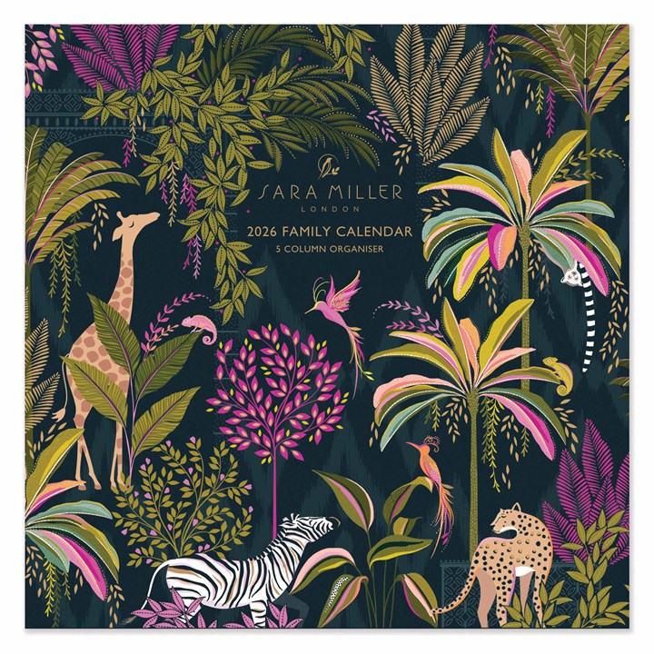 Sara Miller Square Calendar 2026