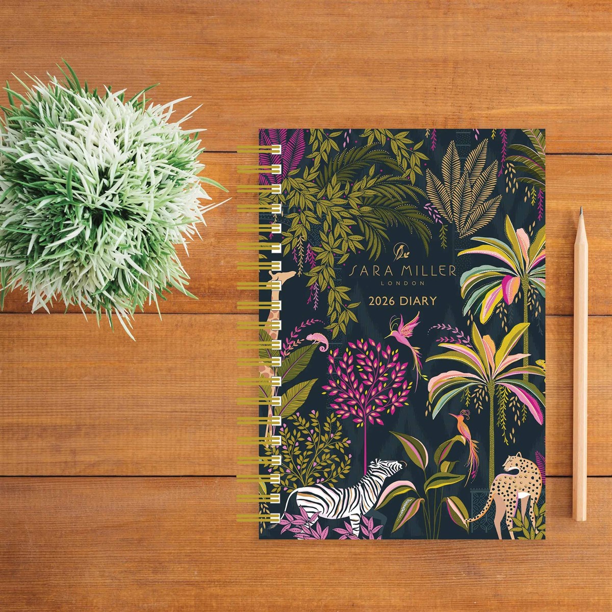 Sara Miller A5 Wiro Diary 2026