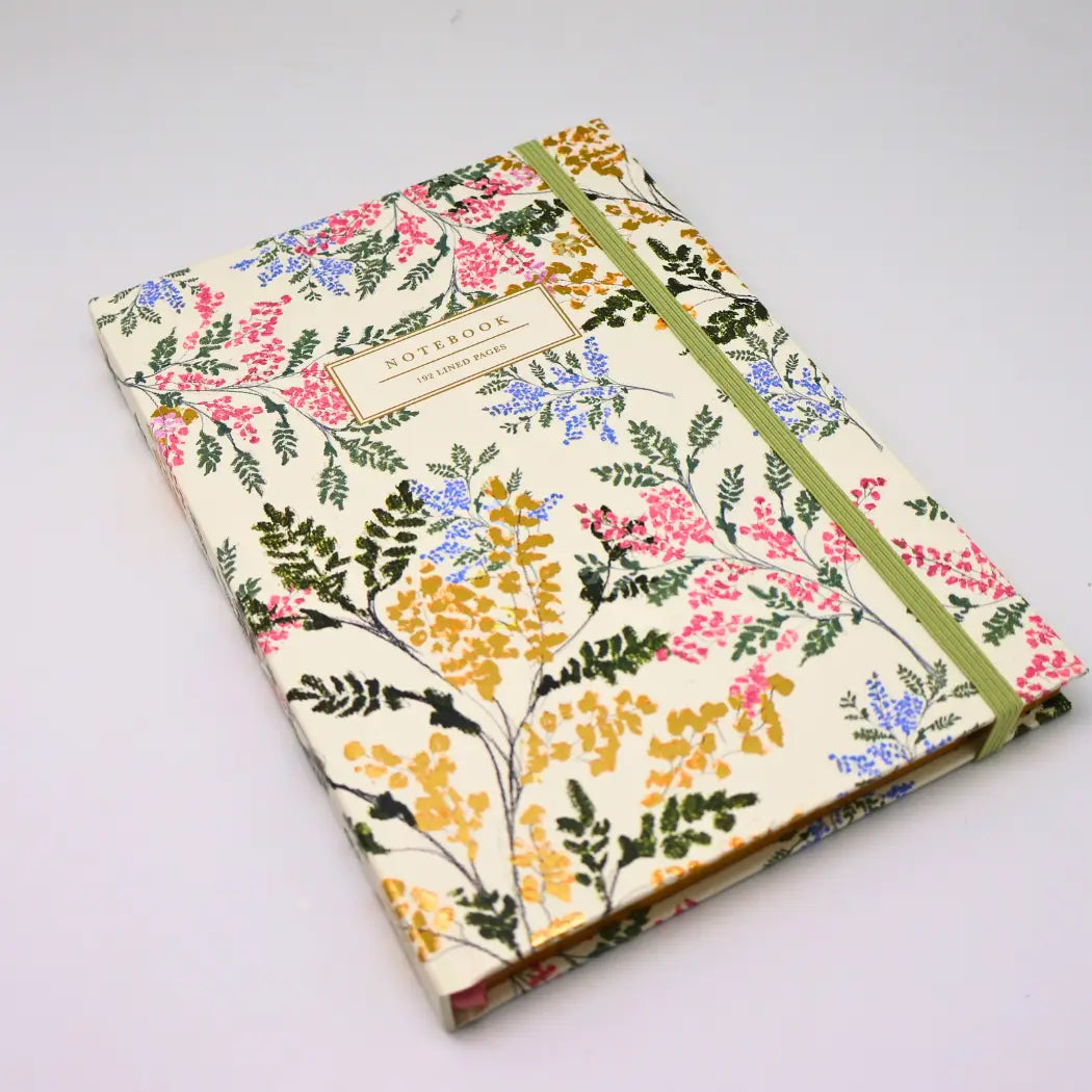 Cream Floral A5 Journal
