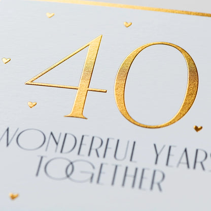 40th Anniversary