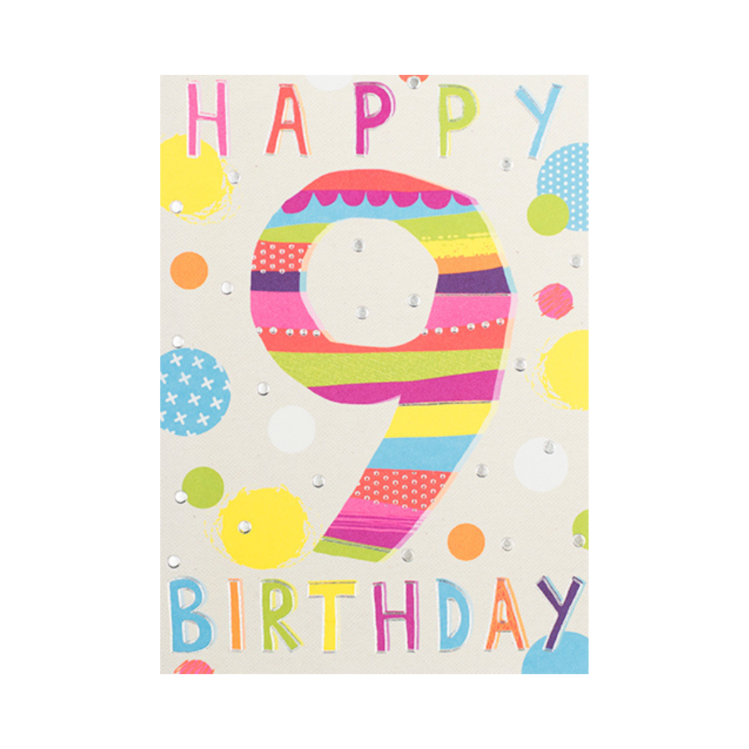 Birthday Age 9
