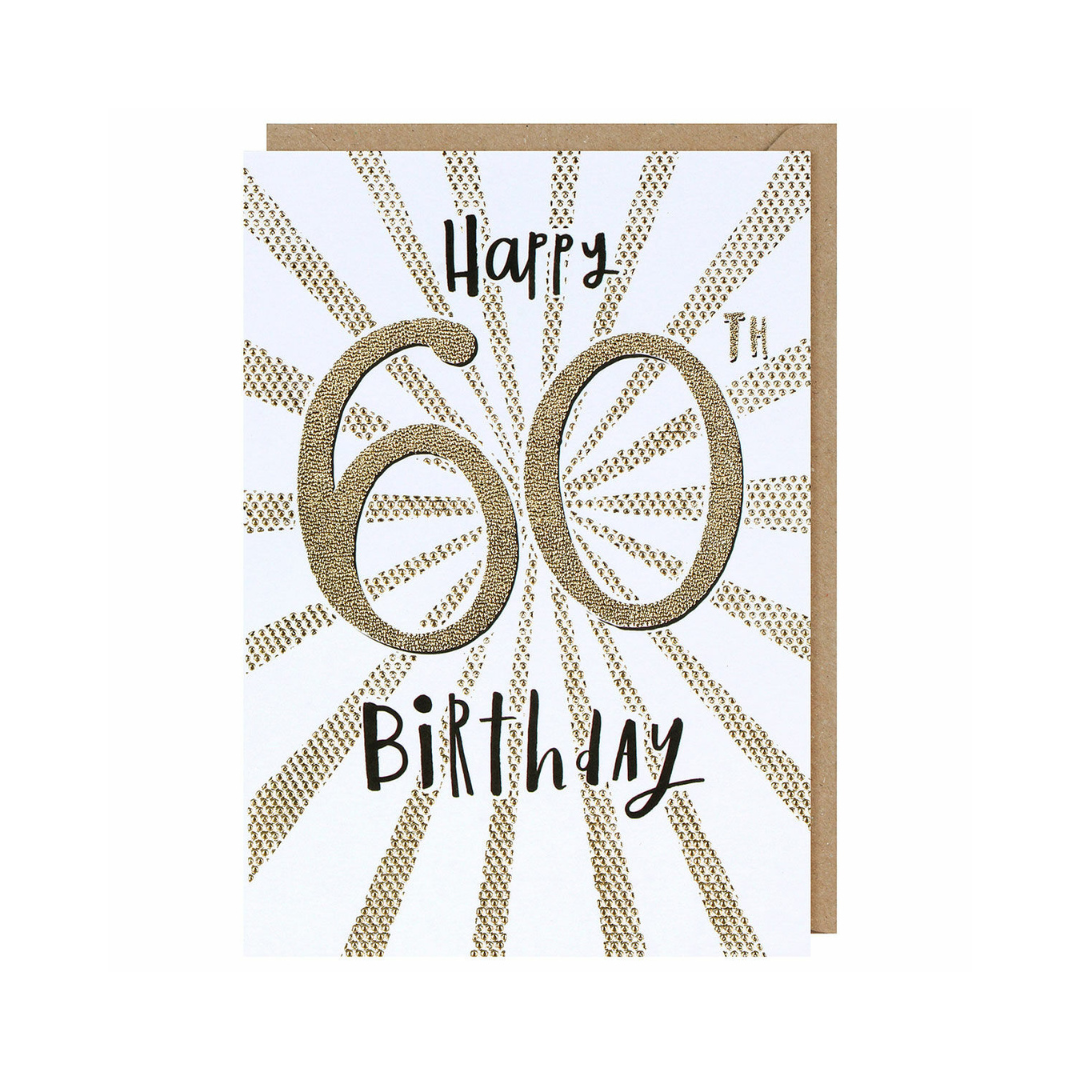 Birthday Age 60