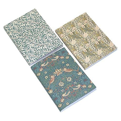 Morris & Co Set 3 A6 Notebooks