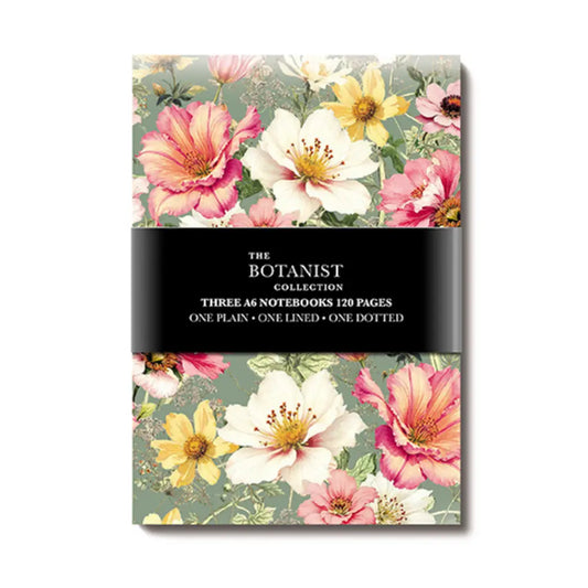 The Botanist A6 Set of 3 Notebooks