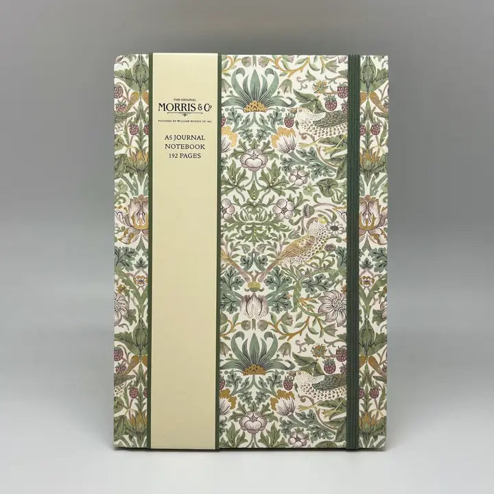 William Morris A5 Fabric Notebook