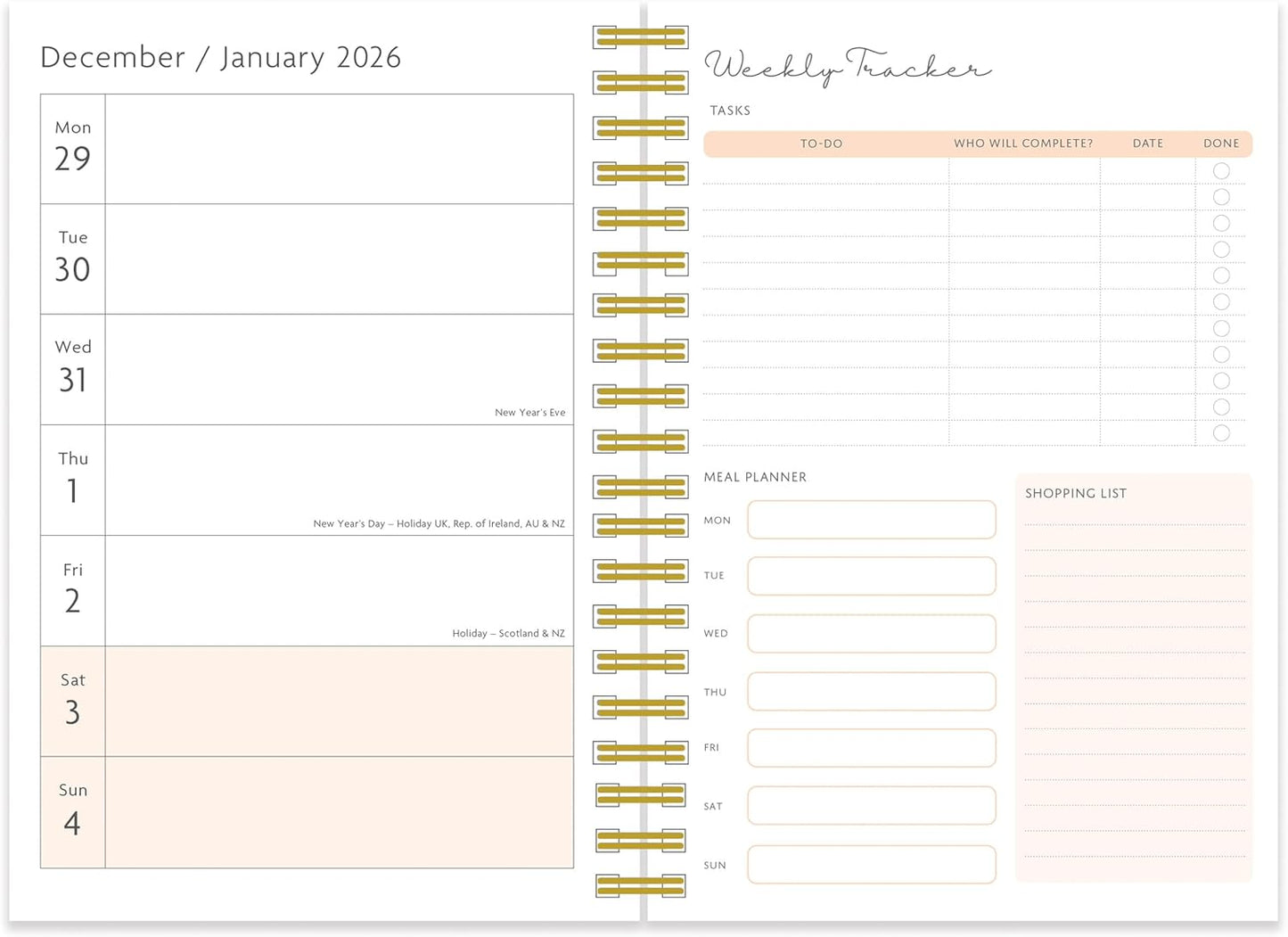 Rituals Family Moments A5 Diary 2026
