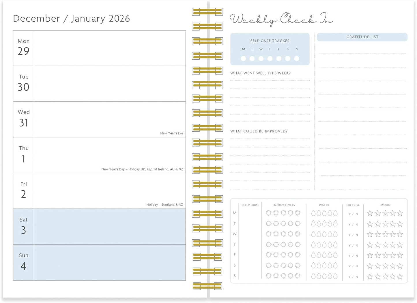 Rituals Nourish to Flourish A5 Diary 2026