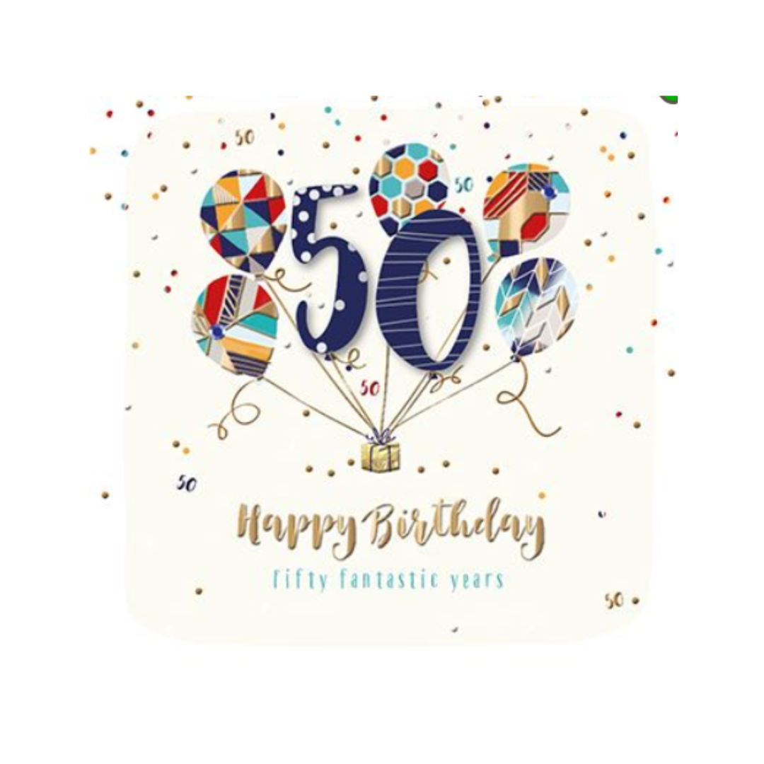 Birthday Age 50